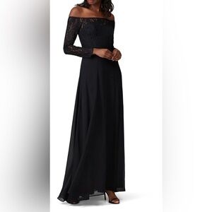 Love by Theia Black Maxi dress